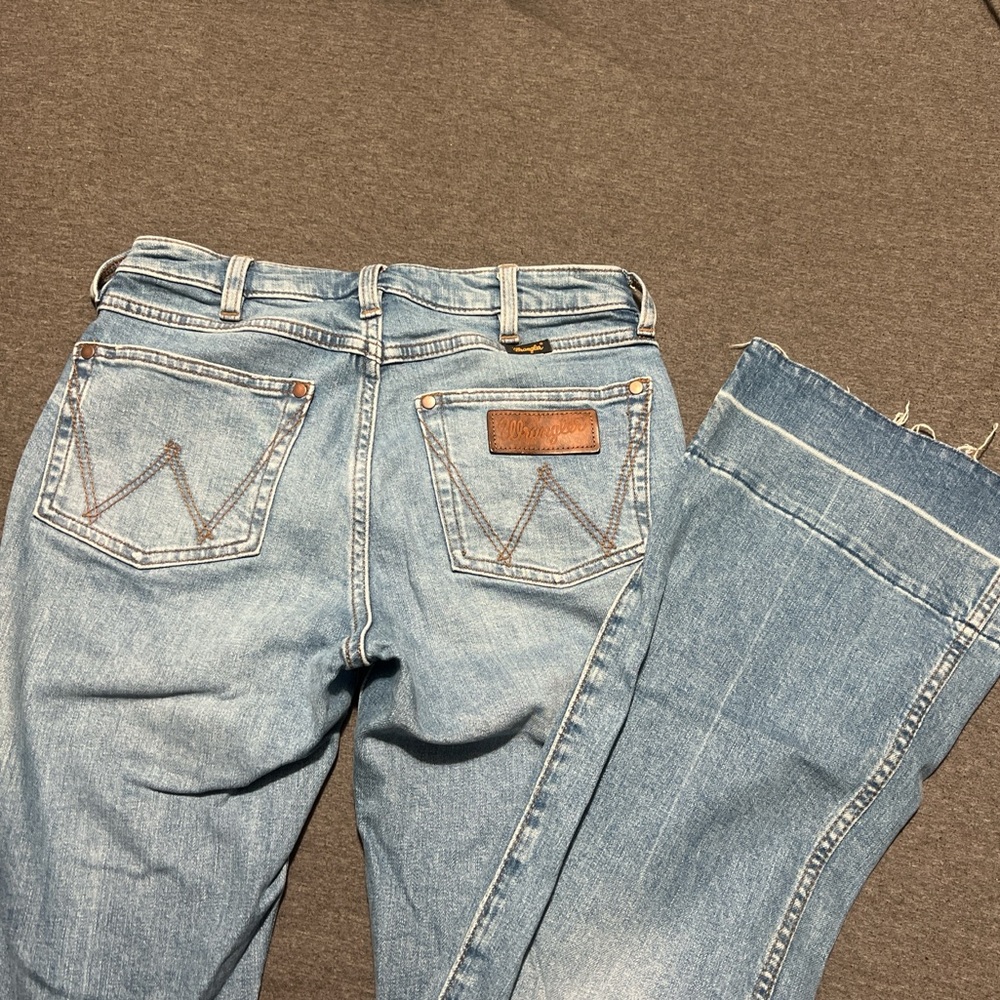 Wrangler Light Blue Flare Jeans
